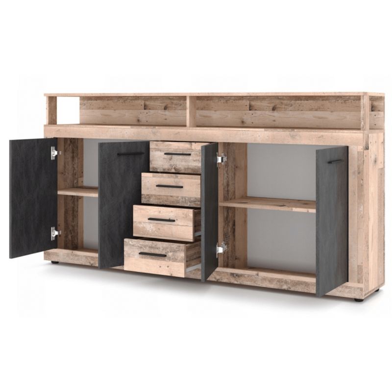 Komoda Blago 190 cm Eg Råsort