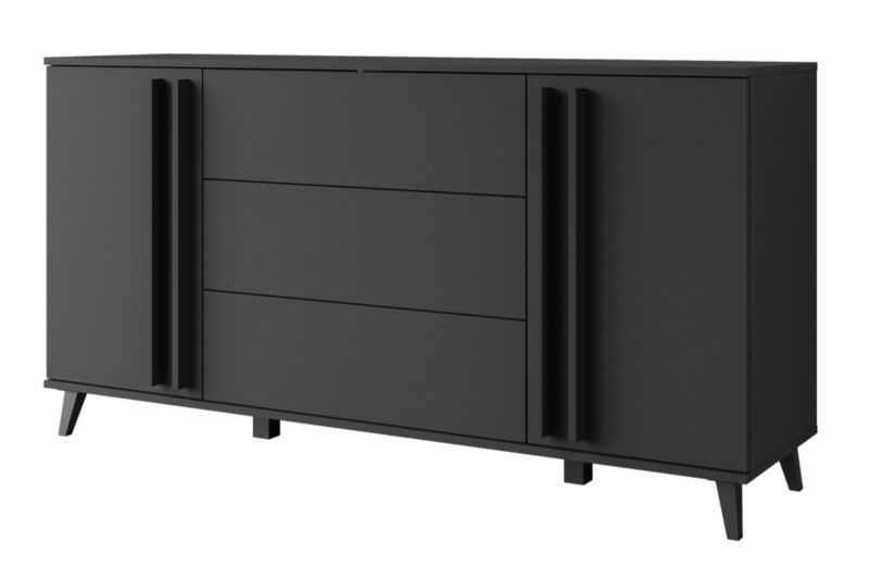 Komoda HURON 150 cm Sort 1 stk