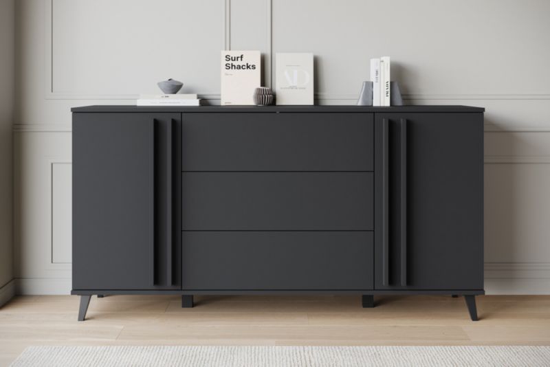 Komoda HURON 150 cm Sort 1 stk