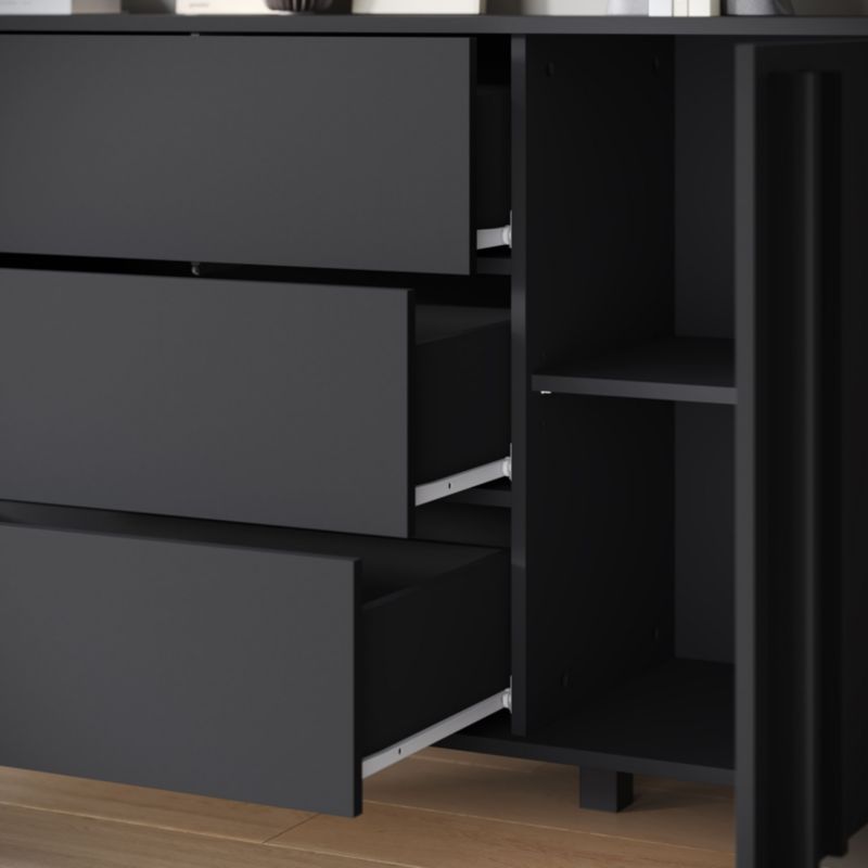 Komoda HURON 150 cm Sort 1 stk