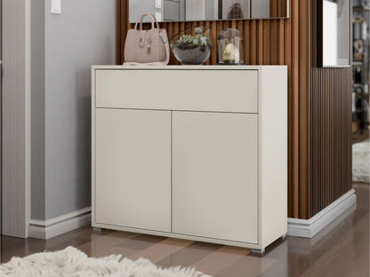 Kommode Gesita 2D1SZ 100x93x40 cm Kaszmir