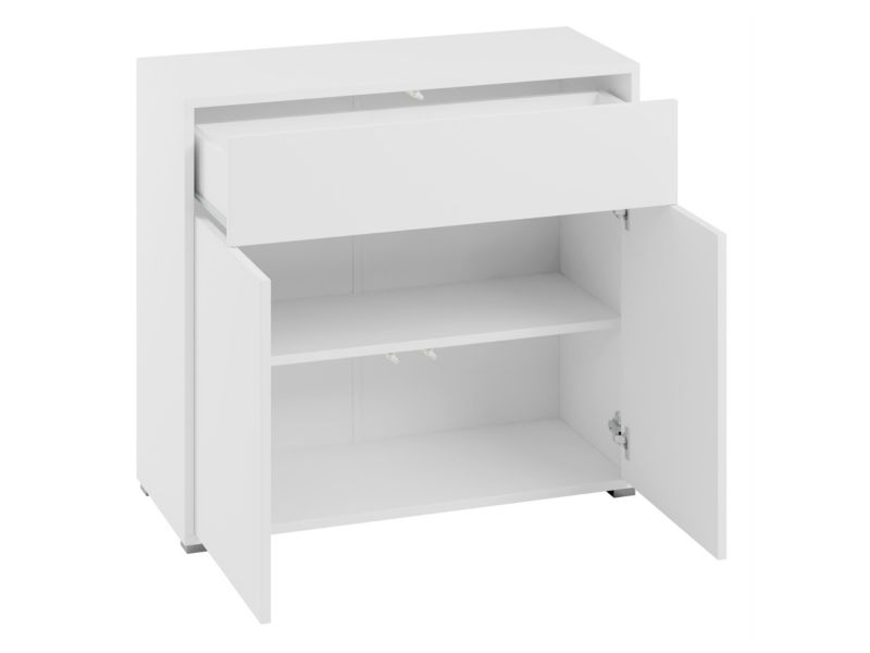 Kommode Gesita 2D1SZ 100x93x40 cm Kaszmir