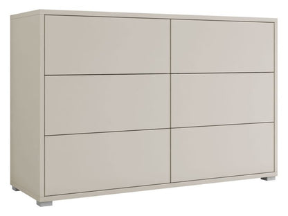 Komoda Gesita K6SZ 120 cm Kaszmir 6 Skuffer