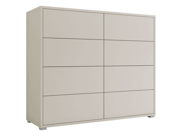 Kommode Gesita K8SZ 120 cm Kaszmir 8 Skuffer