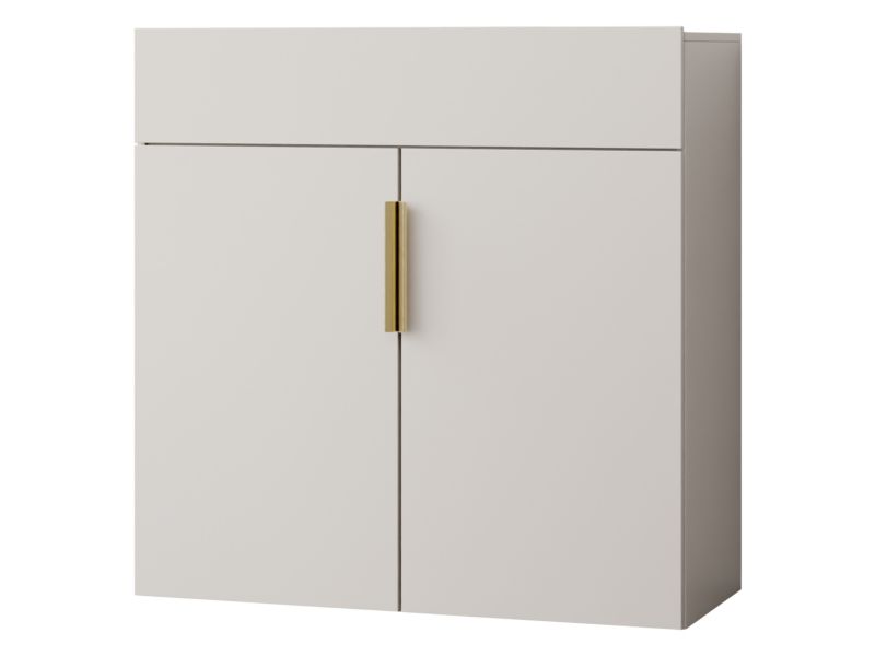 Komoda Kerkin 2D1S 100x100x42 cm Beige Sand