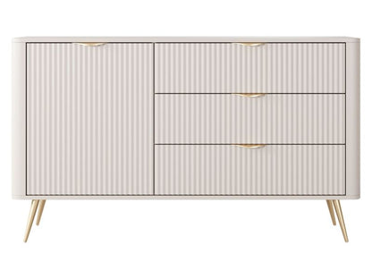 Kommode Lante 138 1D3S 139 cm Sandbeige