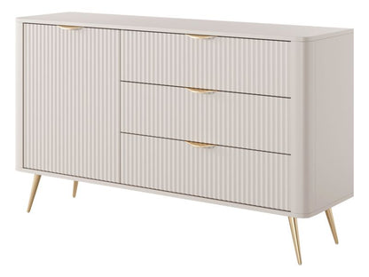 Kommode Lante 138 1D3S 139 cm Sandbeige