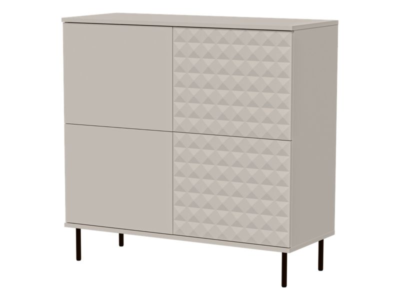 Komoda Leo 100 cm Kaszmir Push-to-Open 5903211493690