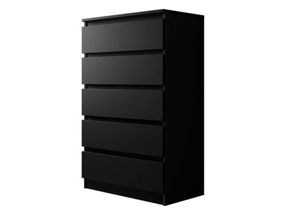 Komoda Malwa M5 70x40x112 cm Sort
