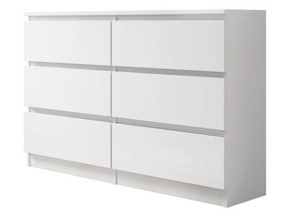 Komoda Malwa M6 120 cm Hvid