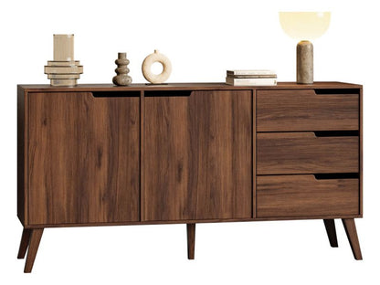 Komoda Nordelo 2D3S 160x80x40 cm Warmia Walnut