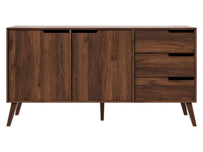 Komoda Nordelo 2D3S 160x80x40 cm Warmia Walnut