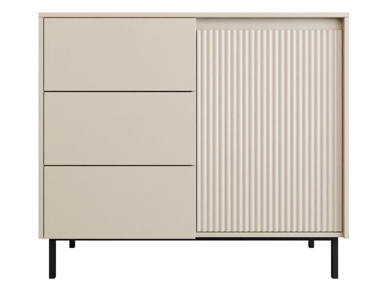 Komoda Ozmi 1D3SZ 103x50x90 cm Kaszmir