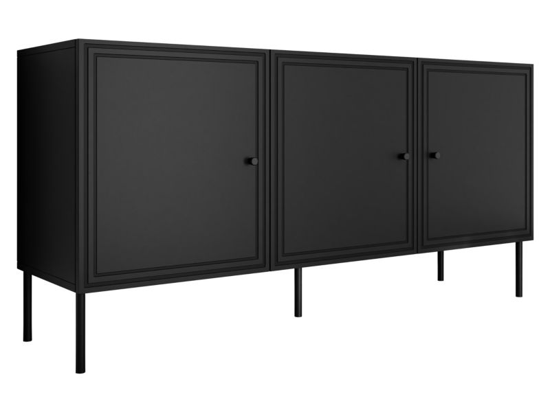 Komoda Palazzo Bis 150 3D Sort 1 stk.