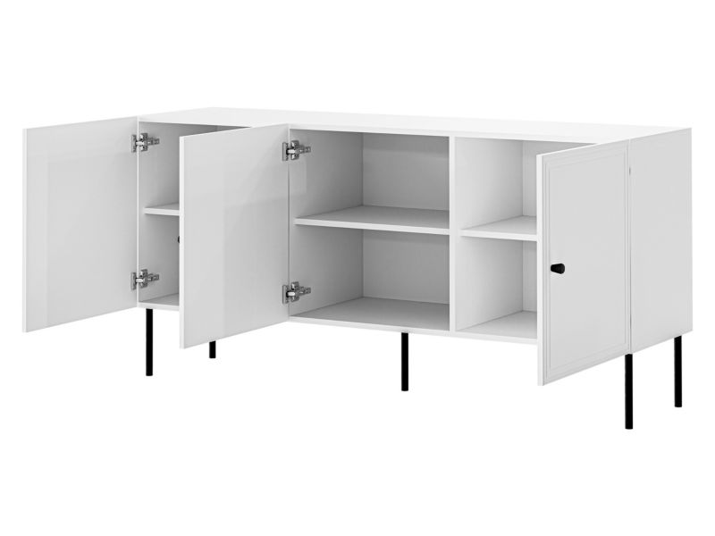 Komoda Palazzo Bis 150 3D Sort 1 stk.