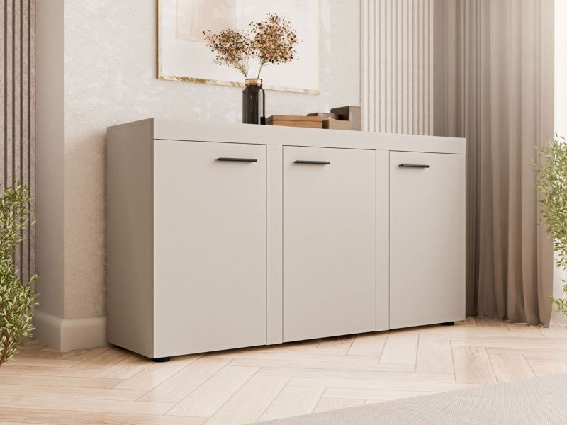 Komoda Rumba 3F 149 cm Beige Sand