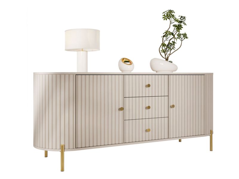 Komode Sepiroz 180 2D3S Sandbeige 178 cm