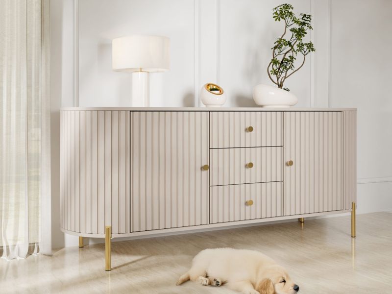 Komode Sepiroz 180 2D3S Sandbeige 178 cm
