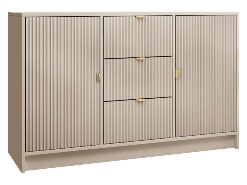 Komoda Tireno 2D3SZ 118x40x75 cm Sandbeige
