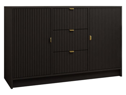 Komoda Tireno 2D3SZ 118x40x75 cm Sort Molet