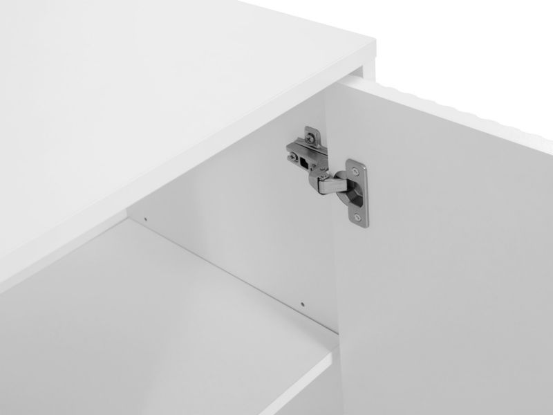 Komoda Tireno 2D3SZ 118x40x75 cm Sort Molet