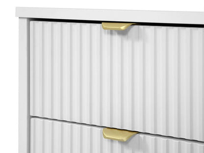 Komoda Tireno 2D3SZ 118x40x75 cm Sort Molet