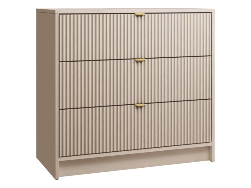 Komoda Tireno 3SZ 80 cm Sandbeige