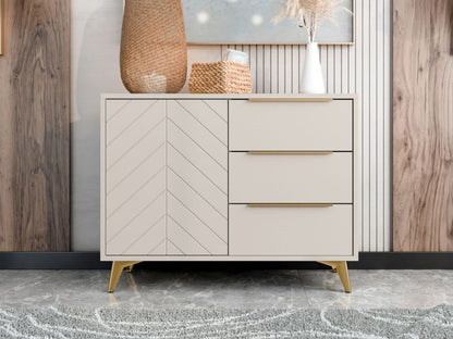 Komoda Xylix 100 cm Sandbeige 1 stk.