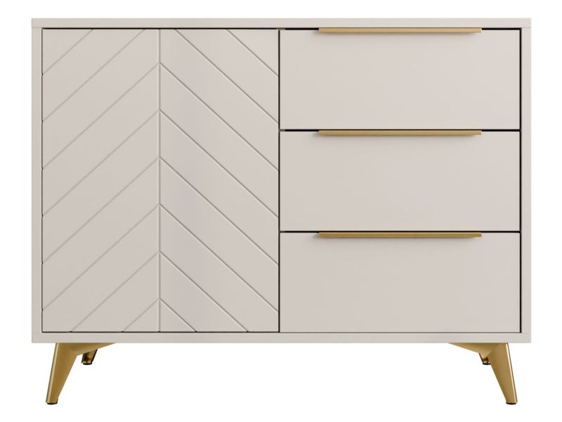 Komoda Xylix 100 cm Sandbeige 1 stk.