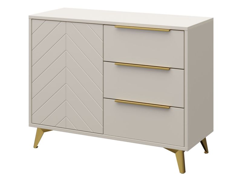 Komoda Xylix 100 cm Sandbeige 1 stk.