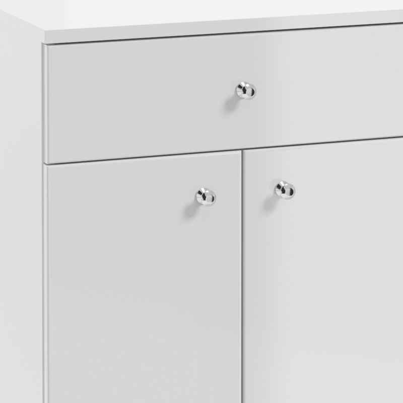 Badeværelseskommode Pat 50 cm Hvid Højglans