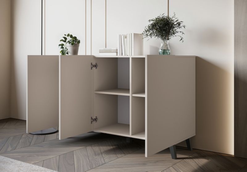 Komoda LOKET S 120 cm Kaszmirowy Beż