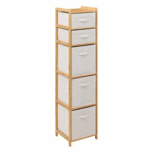 Kommode Tidy Bambus 5 Skuffer 144 cm Natur
