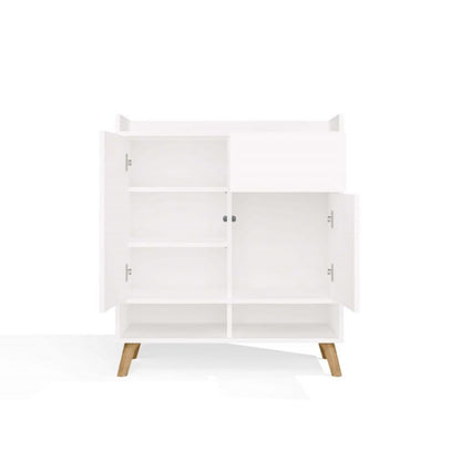 Komode Colin 80x92x35 cm Hvid Mat
