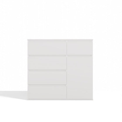 Komoda Malwa 1D5S 100x40x93 cm Hvid Mat