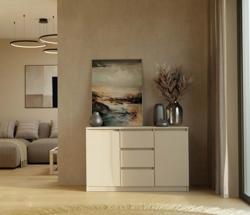 Komoda Malwa 2D3S Kaszmir 120x40x75 cm