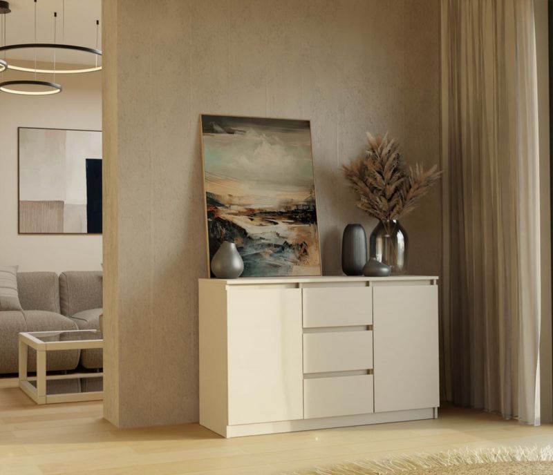 Komoda Malwa 2D3S Kaszmir 120x40x75 cm