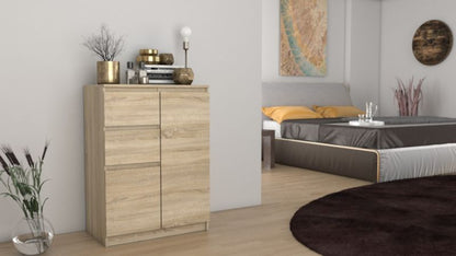 Komoda Topeshop 2D2S 40x70x97 cm Eg