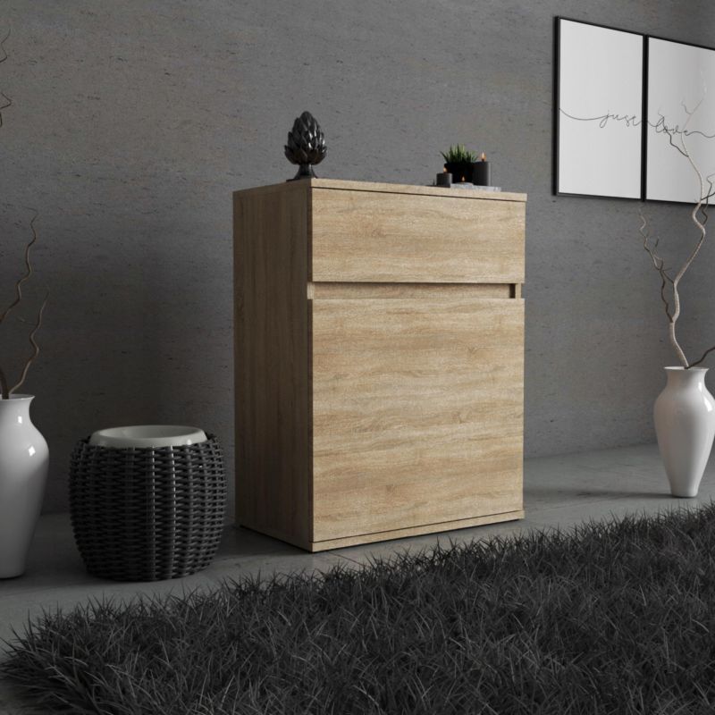 Kommode Stiv 60x35x78 cm Eg Sonoma