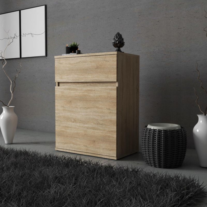 Kommode Stiv 60x35x78 cm Eg Sonoma