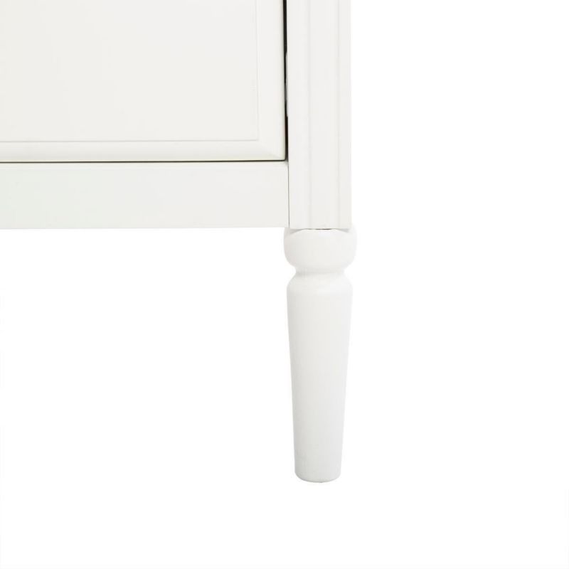 Kommode Solen 80 cm Hvid MDF