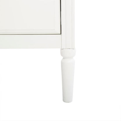 Kommode Solen 80 cm Hvid MDF