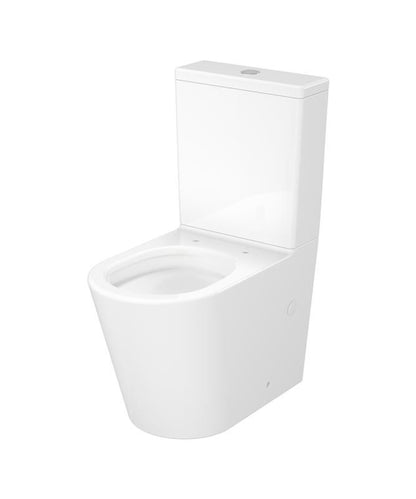 Kompakt Toilet Cersanit Bonica Hvid med Vortex-skyl 61x39x84 cm