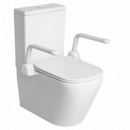 Kompakt WC Bellamonte Rimless med Håndtag Hvid Soft Close 5904012007017