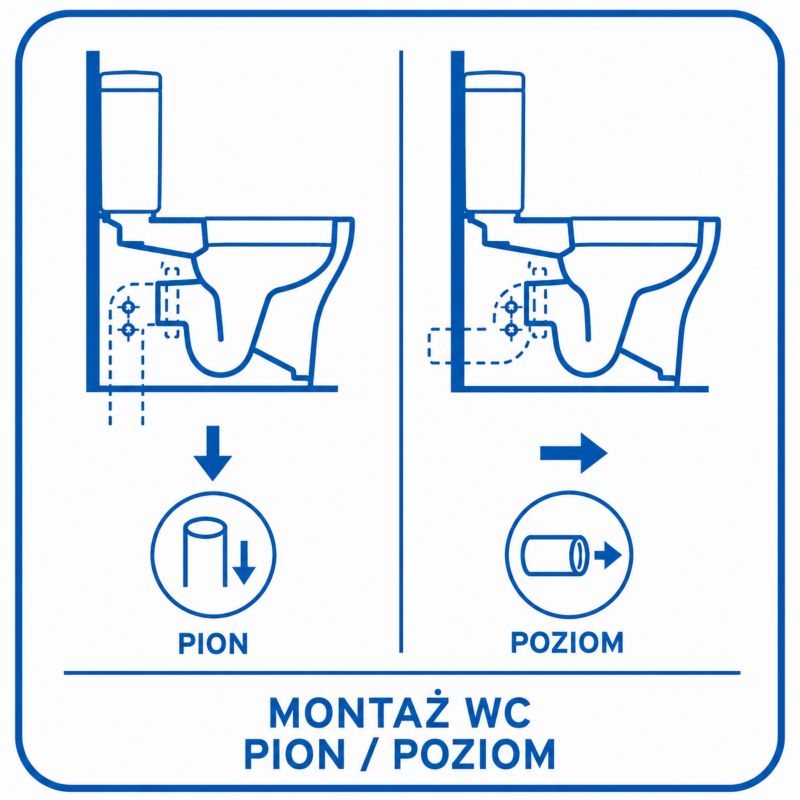 Kompakt WC Oval med Bidet Funktion Varmt og Koldt Vand Soft Close Sæde 81x62x35,5 cm
