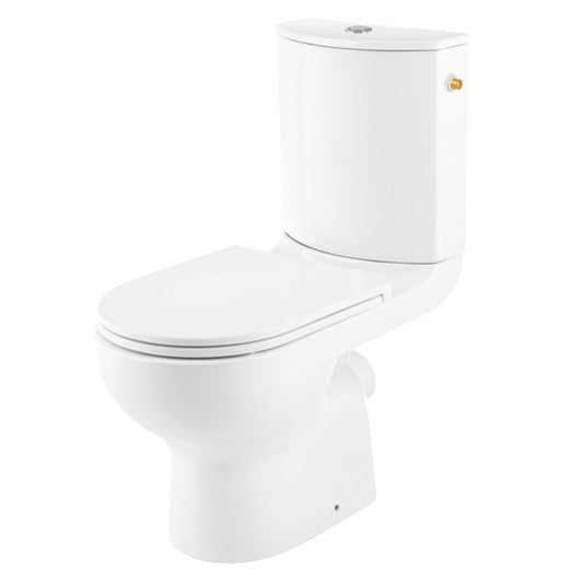 Kompakt WC GoodHome Cavally uden kant, vandret 3/6 l med softclose-sæde