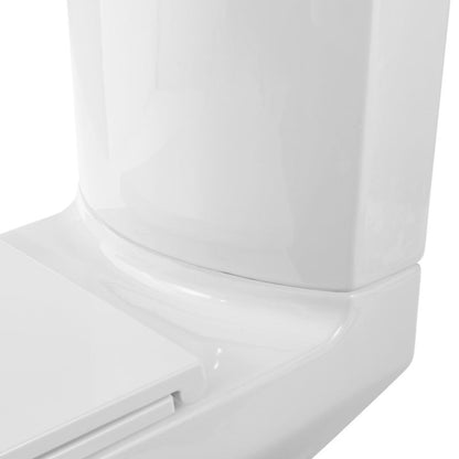 Kompakt WC GoodHome Cavally uden kant, vandret 3/6 l med softclose-sæde