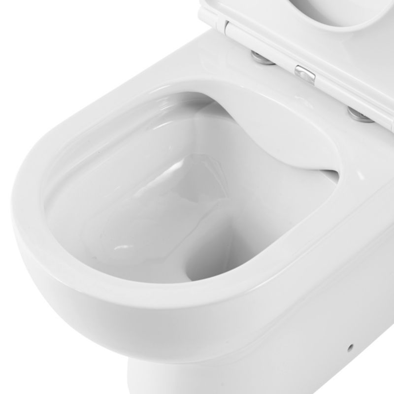 Kompakt WC GoodHome Cavally uden kant, vandret 3/6 l med softclose-sæde