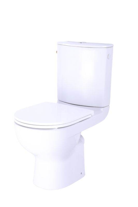 Kompakt WC GoodHome Cavally Slim uden kant med lodret afløb 3/6 l og sæde med softclose