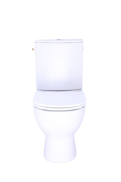 Kompakt WC GoodHome Cavally Slim uden kant med lodret afløb 3/6 l og sæde med softclose